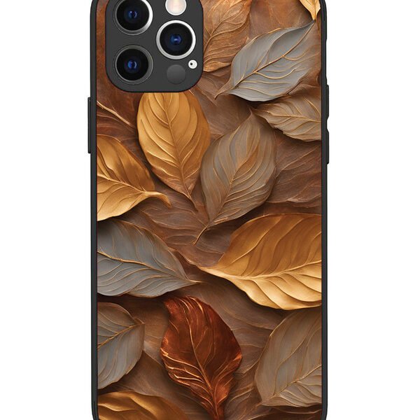 iPhone 12 Pro | 2D Metal | Dry Leaves | LC069