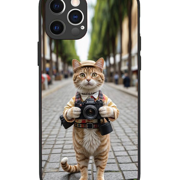 iPhone 12 Pro | 2D Metal | Cat as Cameraman | LC069