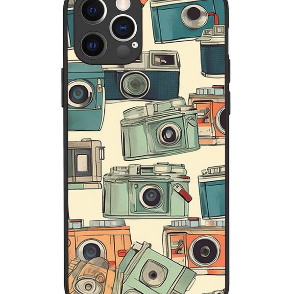 iPhone 12 Pro | 2D Metal | Retro Cameras | LC069