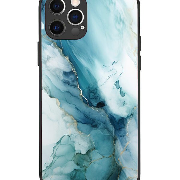 iPhone 12 Pro | 2D Metal | Oceanic Sapphire Sphere | LC069