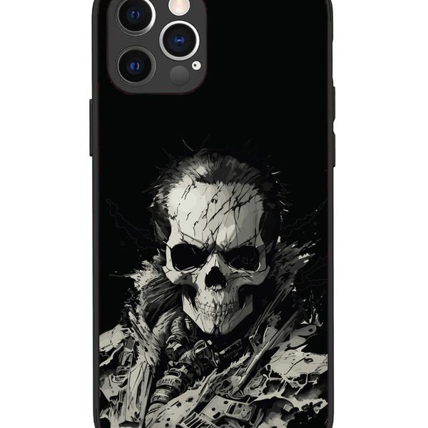 iPhone 12 Pro | 2D Metal | Dangeruous Skull | LC069
