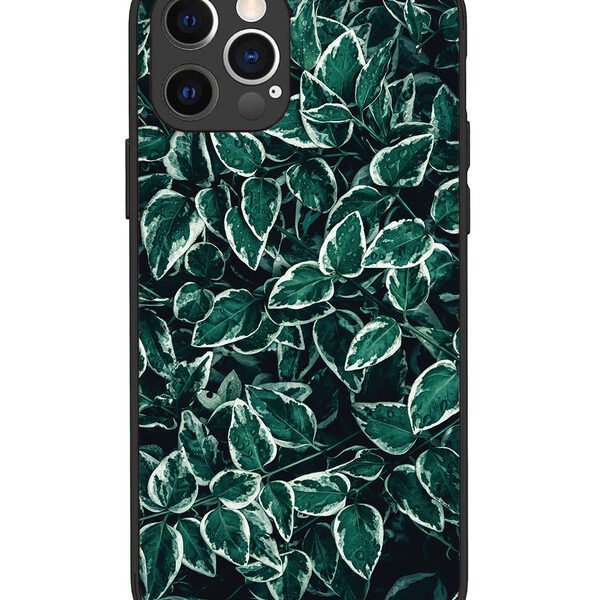 iPhone 12 Pro | 2D Metal | Green Oasis Leafs | LC069