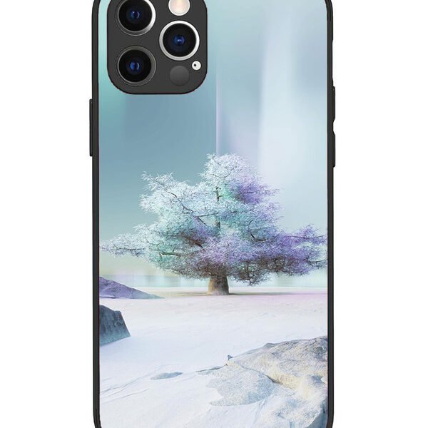 iPhone 12 Pro | 2D Metal | Tree on lceland | LC069