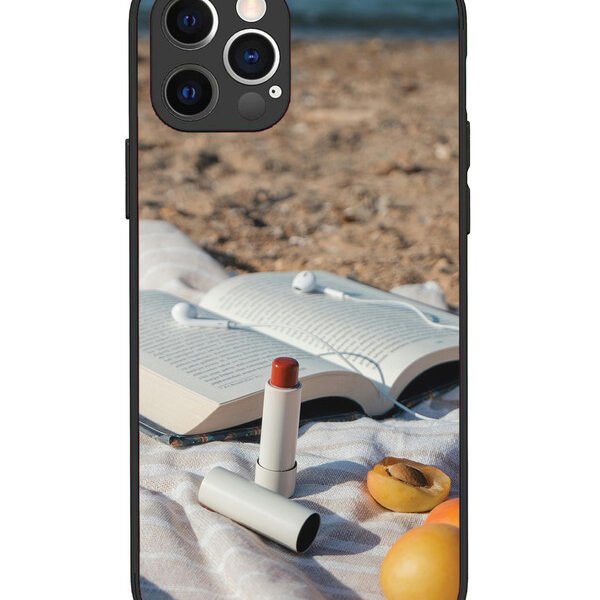 iPhone 12 Pro | 2D Metal | Lipstick & Book | LC069