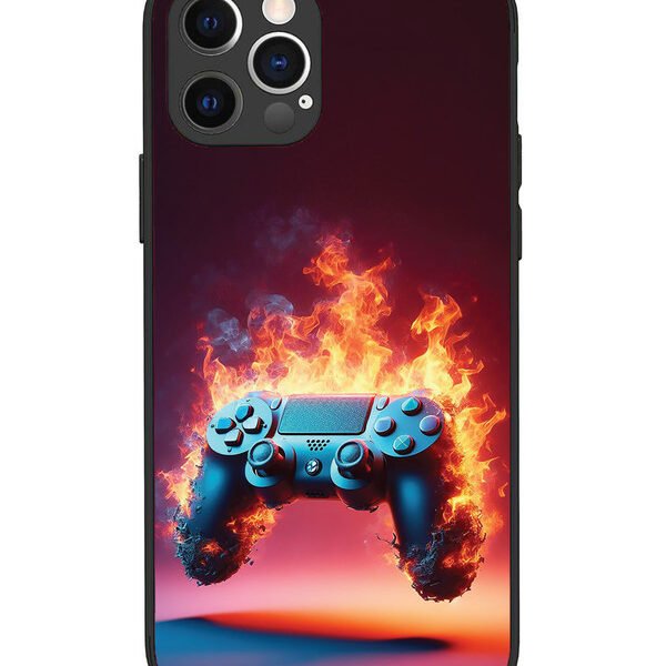 iPhone 12 Pro | 2D Metal | Console on fire | LC069