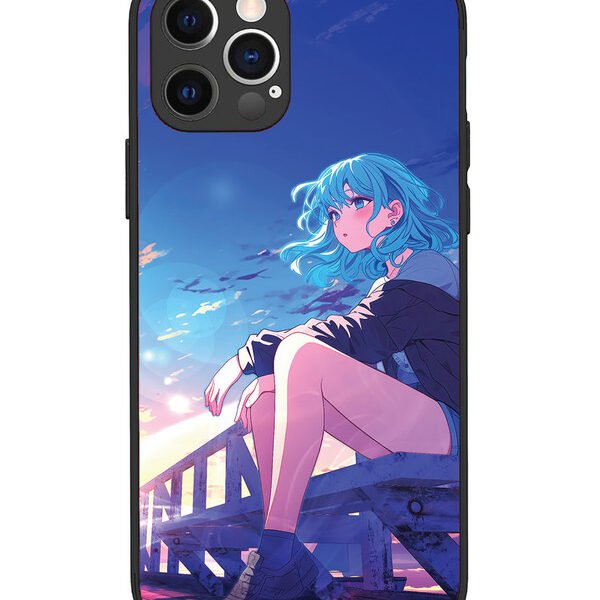 iPhone 12 Pro | 2D Metal | Alone Girl | LC069