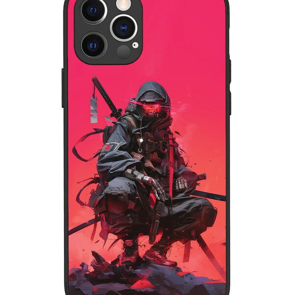 iPhone 12 Pro | 2D Metal | Cyberpunk Ninja Katana | LC069