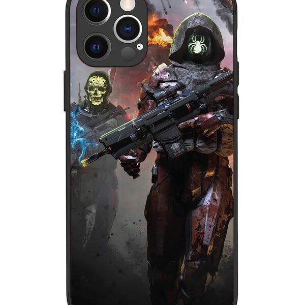 iPhone 12 Pro | 2D Metal | Sci-Fi Soldiers | LC069