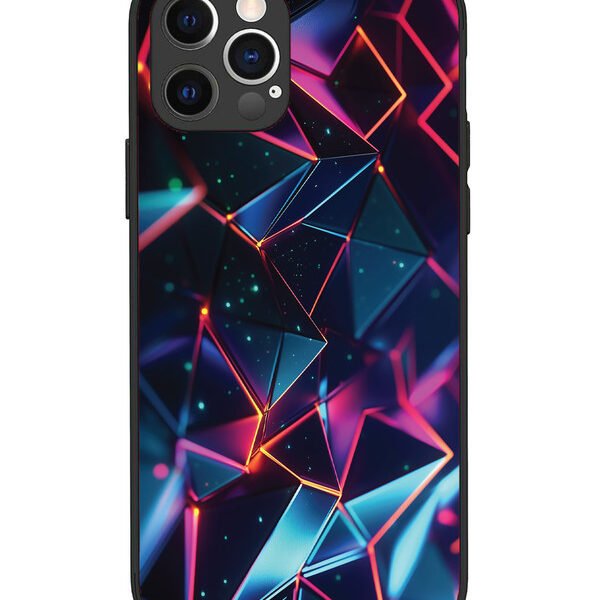iPhone 12 Pro | 2D Metal | 3D Abstract Polygon | LC069