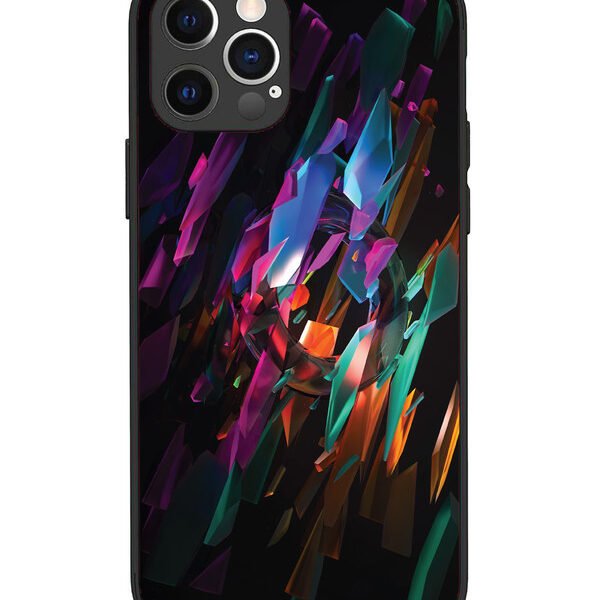 iPhone 12 Pro | 2D Metal | Abstract Colorful | LC069