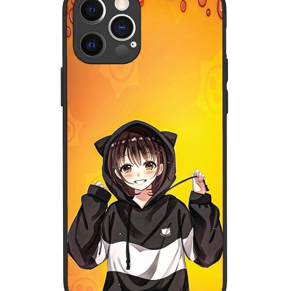 iPhone 12 Pro | 2D Metal | Anime Bad Girl | LC069