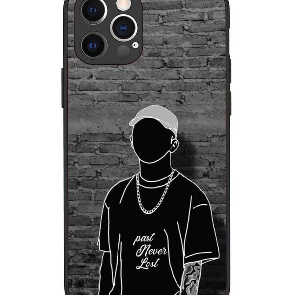 iPhone 12 Pro | 2D Metal | Badboy Hearbroken Love Quotes | LC069