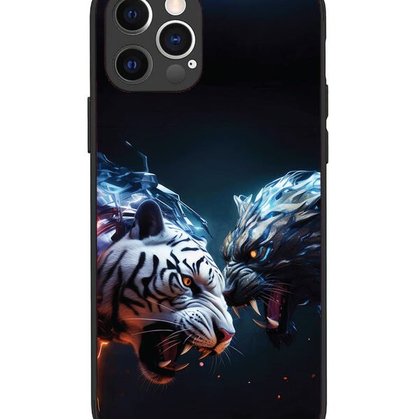 iPhone 12 Pro | 2D Metal | Tiger vs Panther | LC069