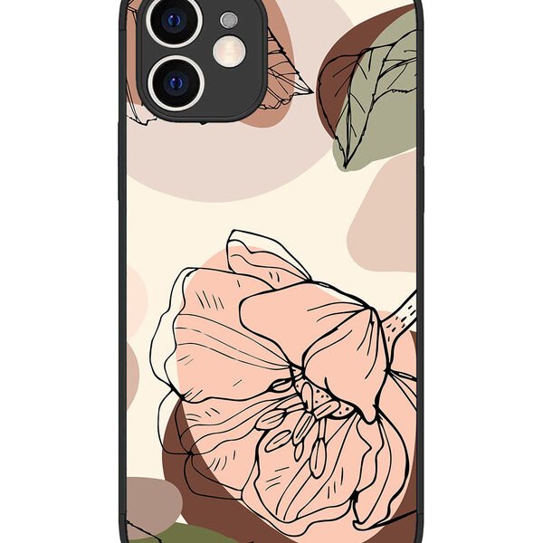 iPhone 12 | 2D Metal | Floral Elegance, Portrait | LC075