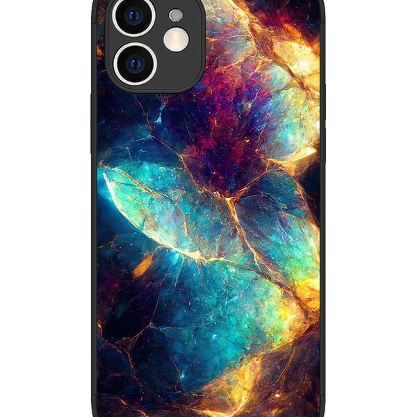 iPhone 12 | 2D Metal | Vibrant, Kaleidoscope, Chromatic Fusion | LC075