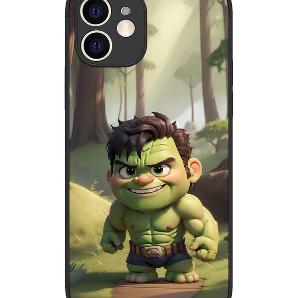 iPhone 12 | 2D Metal | cute baby hulk | LC075