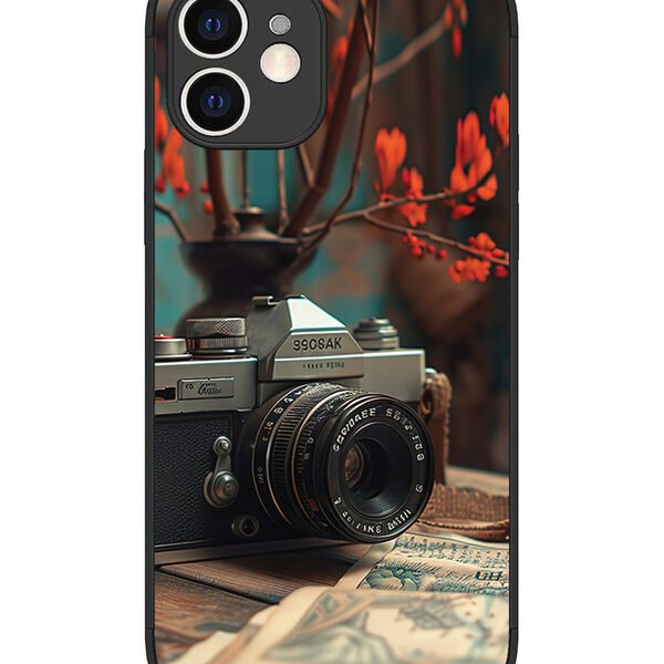 iPhone 12 | 2D Metal | Retro Camera | LC075