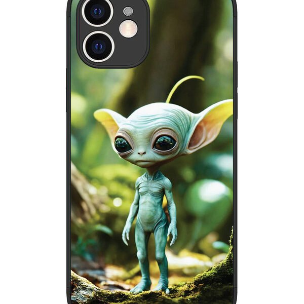 iPhone 12 | 2D Metal | Alone Alien | LC075