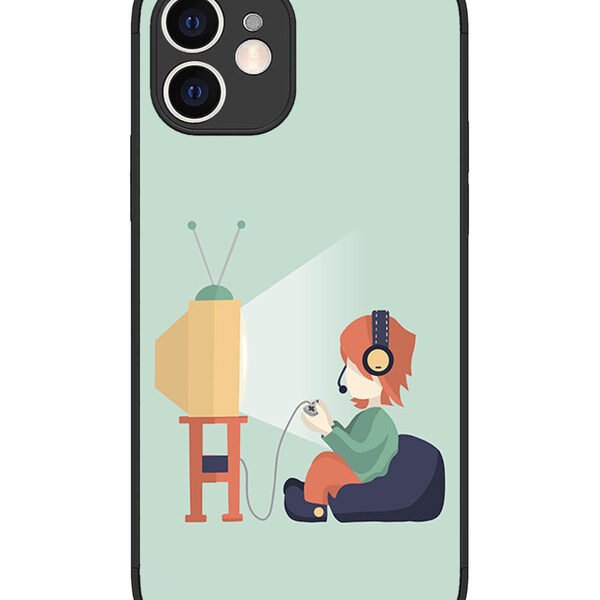 iPhone 12 | 2D Metal | Kid Playing Game | LC075