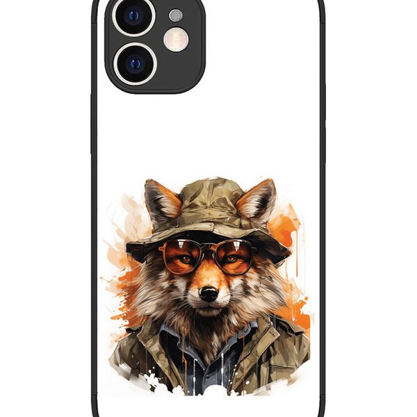 iPhone 12 | 2D Metal | Zoology Fox | LC075