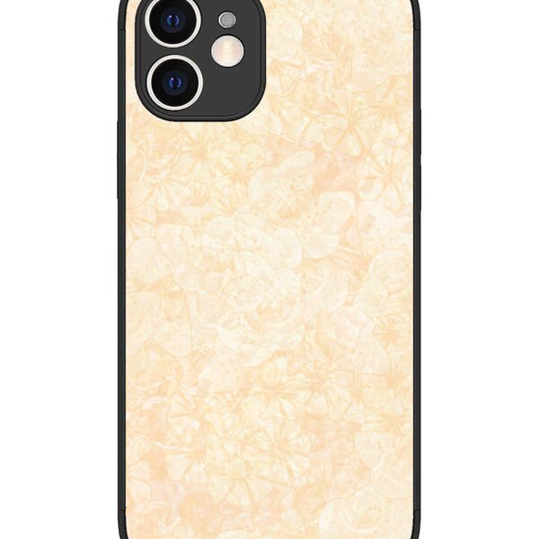 iPhone 12 | 2D Metal | Blossom White Floral | LC075