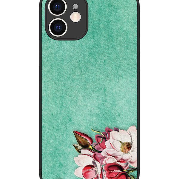 iPhone 12 | 2D Metal | Beautiful Flowers | LC075