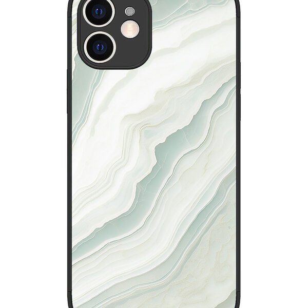 iPhone 12 | 2D Metal | Marble Elegance | LC075