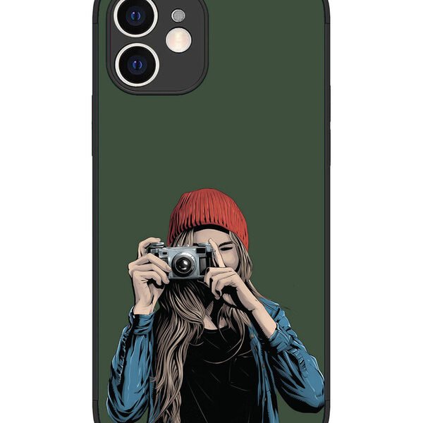 iPhone 12 | 2D Metal | Camera Girl | LC075