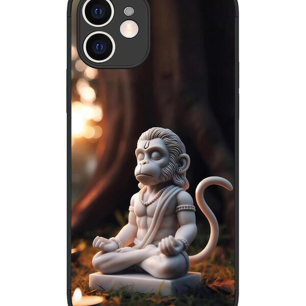 iPhone 12 | 2D Metal | baby Hanuman Statue | LC075