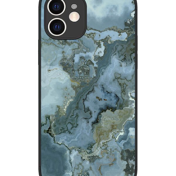 iPhone 12 | 2D Metal | Celestial Blue Marble | LC075
