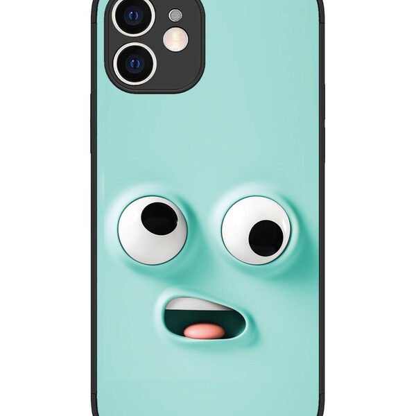 iPhone 12 | 2D Metal | Confused Smiley | LC075