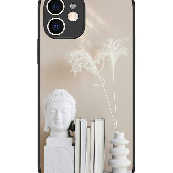 iPhone 12 | 2D Metal | Buddha Statue | LC075