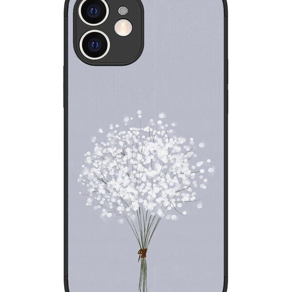 iPhone 12 | 2D Metal | Blossom White | LC075