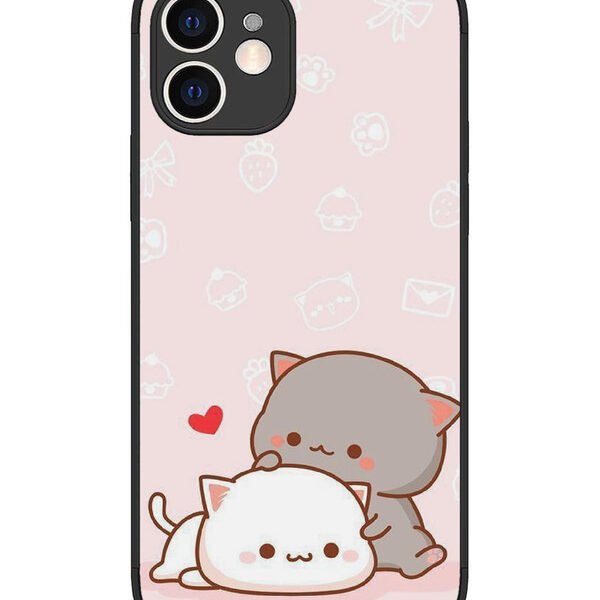 iPhone 12 | 2D Metal | Bubu & Dudu Love | LC075