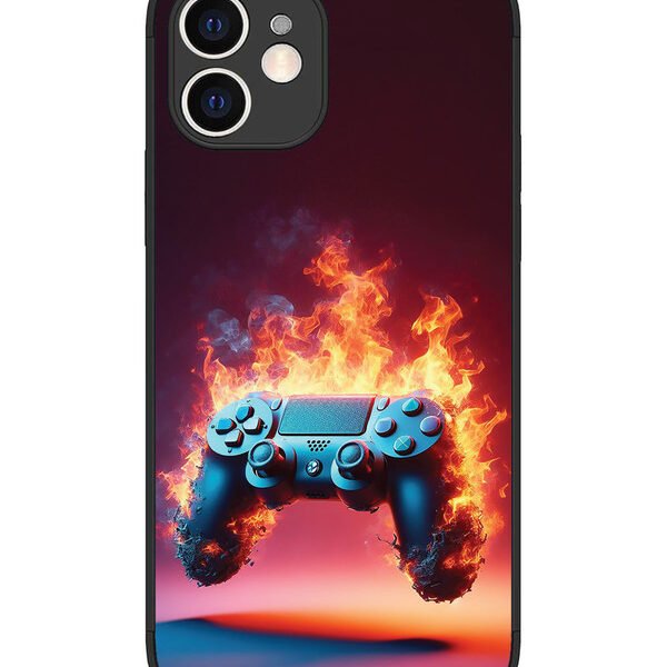 iPhone 12 | 2D Metal | Console on fire | LC075