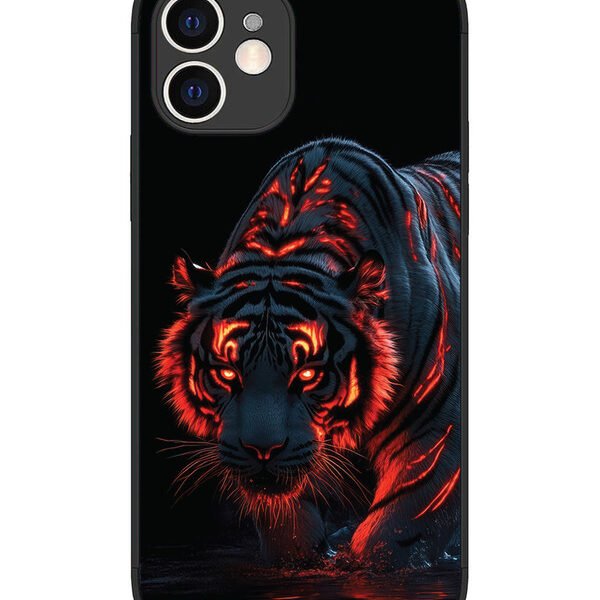 iPhone 12 | 2D Metal | Tiger Fier | LC075