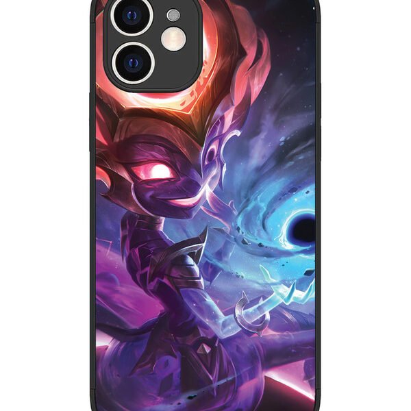iPhone 12 | 2D Metal | Dark Star Zoe Lol Skin Splash | LC075