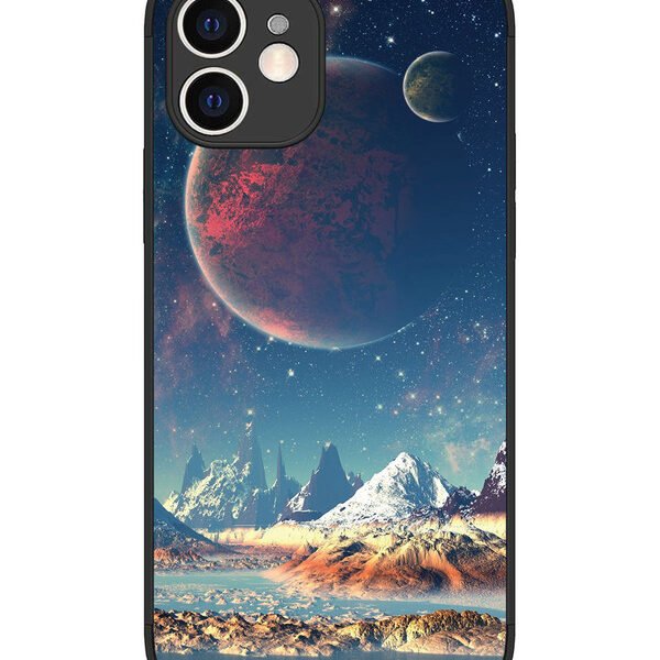 iPhone 12 | 2D Metal | Space | LC075