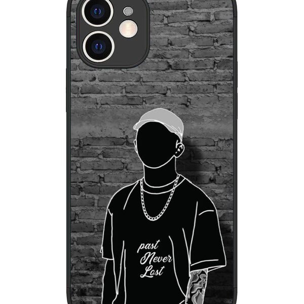 iPhone 12 | 2D Metal | Badboy Hearbroken Love Quotes | LC075