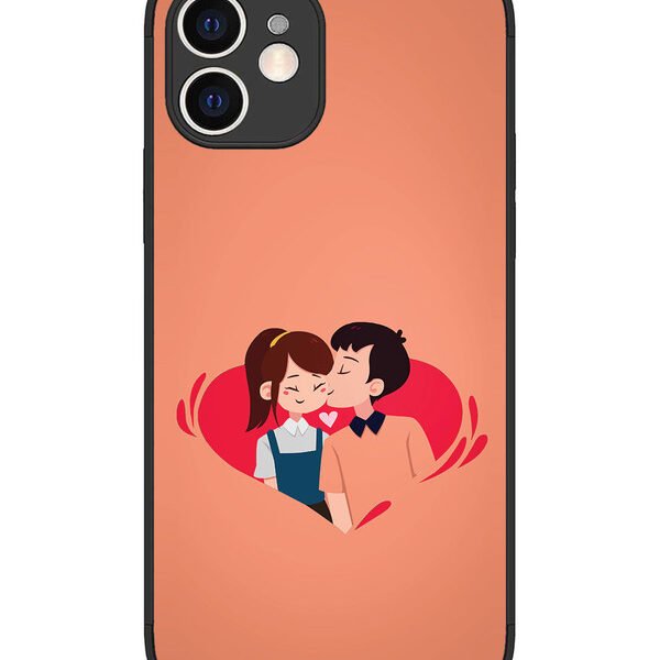 iPhone 12 | 2D Metal | Love Birds | LC075