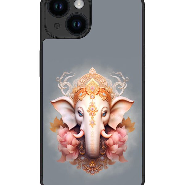 Iphone 14 | 2D Metal | Ganesh Ji | LC301