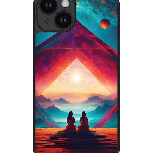 Iphone 15 | 2D Metal | Meditation | LC076