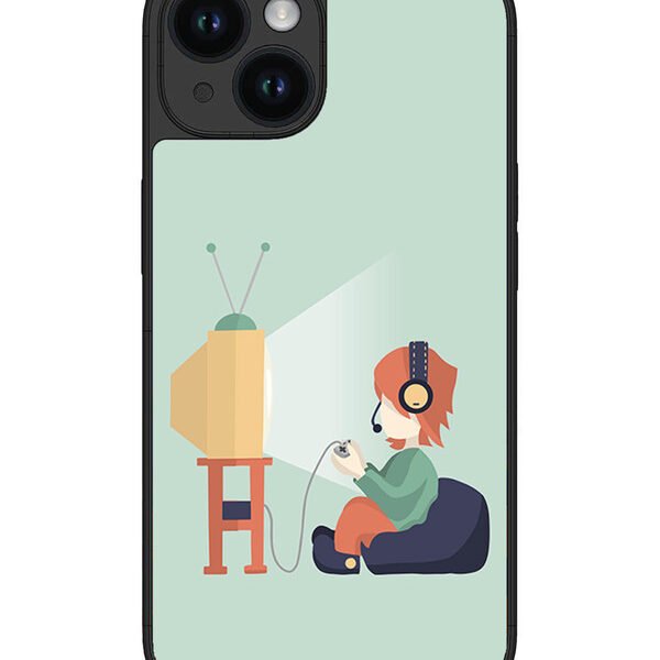 Iphone 15 | 2D Metal | Kid Playing Game | LC076
