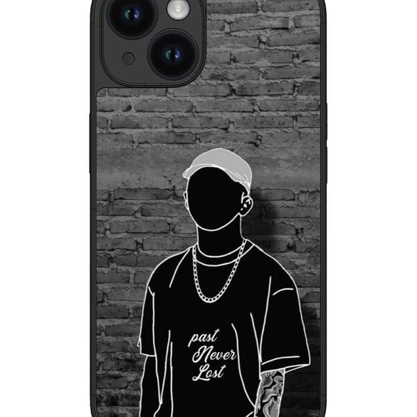 Iphone 14 | 2D Metal | Badboy Hearbroken Love Quotes | LC301