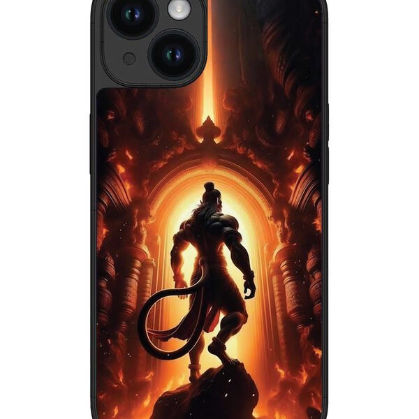 Iphone 14 | 2D Metal | Sankat Mochan Hanuman | LC301