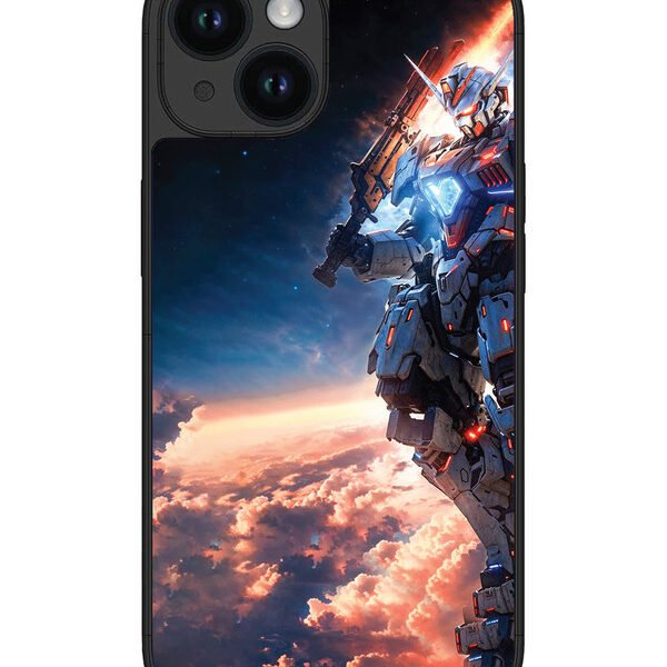Iphone 15 | 2D Metal | Gundam Anime | LC076