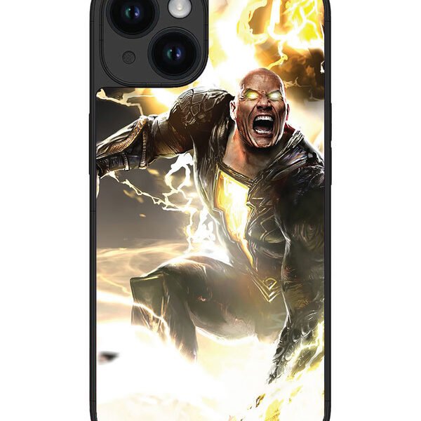 Iphone 14 | 2D Metal | Black-Adam-Lightning | LC301