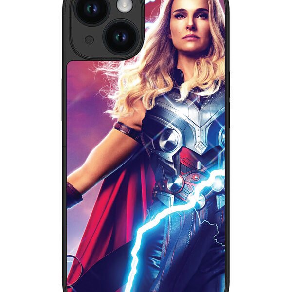 Iphone 15 | 2D Metal | Jane-Foster-Thor-Love-And-Thunder-Poster | LC076
