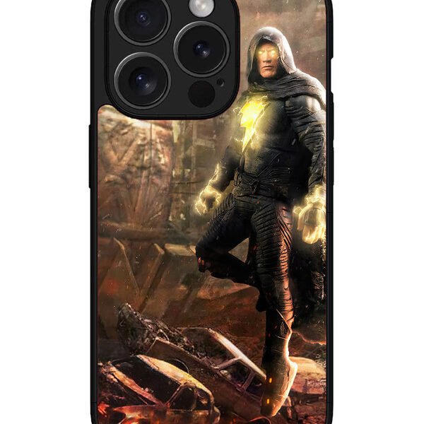 Iphone 15 Pro Max | 2D Metal | Black-Adam-Dwayne-Johnson-2022 | LC077