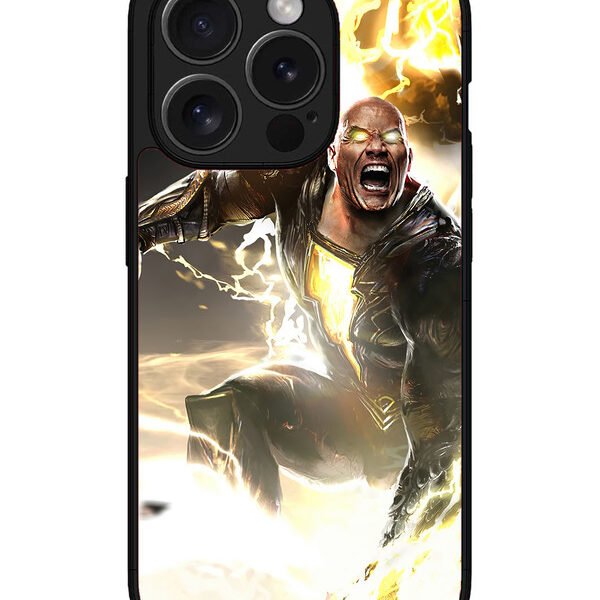 Iphone 15 Pro | 2D Metal | Black-Adam-Lightning | LC068